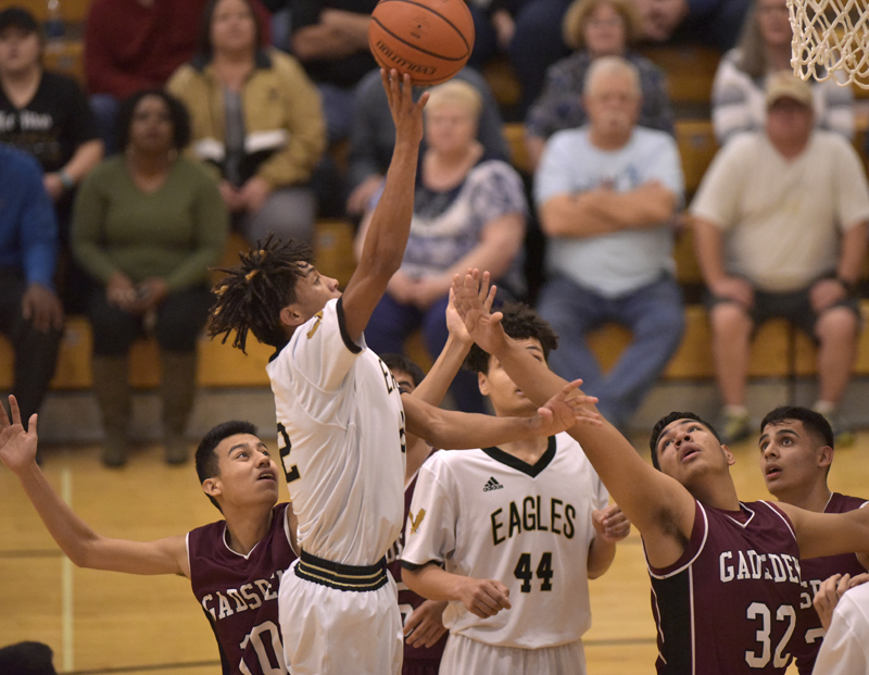 deuce goodrich making shot