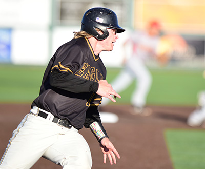 playing rounding third