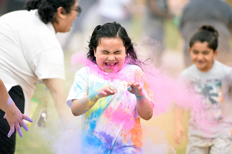 girl running