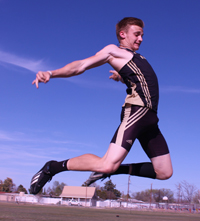 boy at long jump